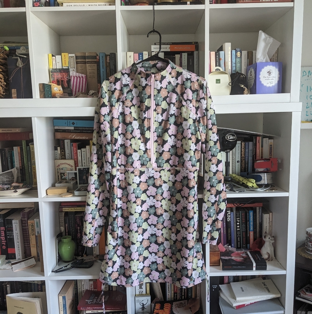 Line in the Sand Splash Around Sun & Swim Tunic/Dress in Flourish on Ink